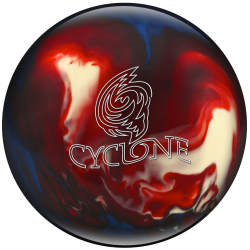 Bowlingball - Ebonite - Cyclone - Red/White/Blue