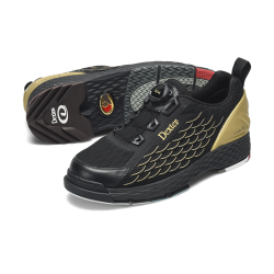 Bowlingshoes - DEXTER - THE 9 KNIT BOA - BLACK/GOLD