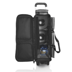 Storm 3-Ball Rolling Thunder Triple Roller Bowling Bag Signature Black  Diamond