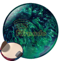 Ebonite - Tornado - Navy Green Silver