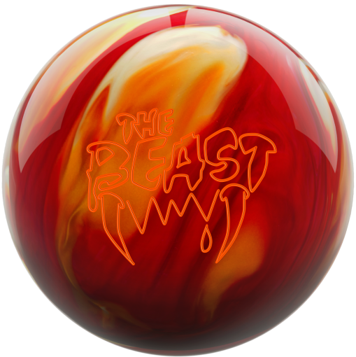 Bowlingball - Bowlingkugel - Columbia 300 - Beast cherry/gold/white