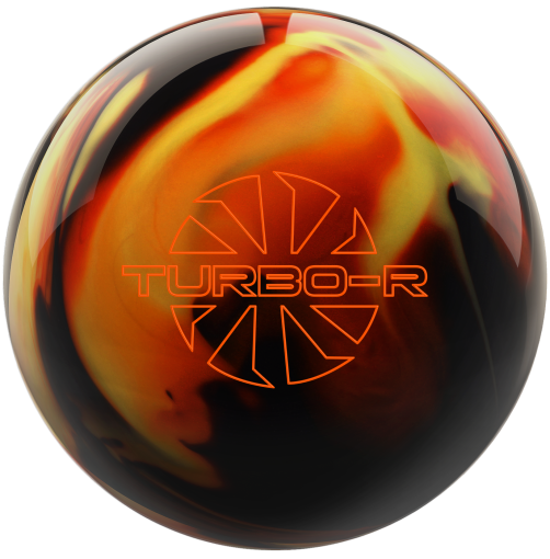 Bowlingball - Bowlingkugel - Ebonite - Turbo/R 2019 - black/copper/yellow