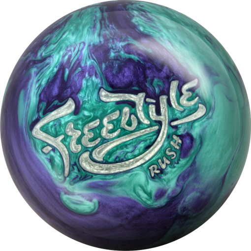 Bowlingball - Bowlingkugel - Motiv - Freestyle Rush