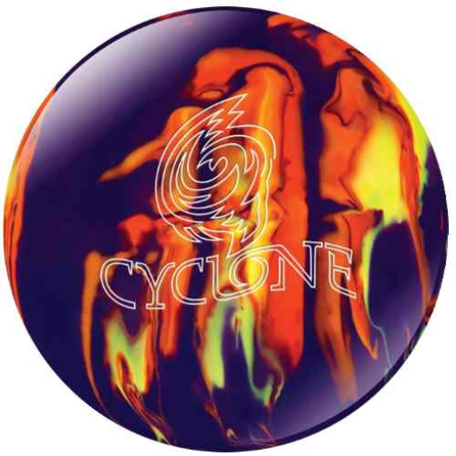 Ebonite - Cyclone - Purple/Orange/Yellow